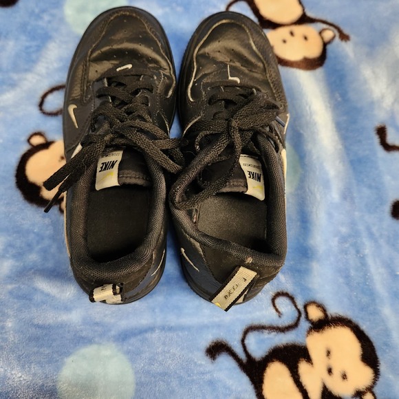 Nike Air Force 1 Utility‎ Black White GS Size 3Y AV4272-001 - Picture 6 of 8